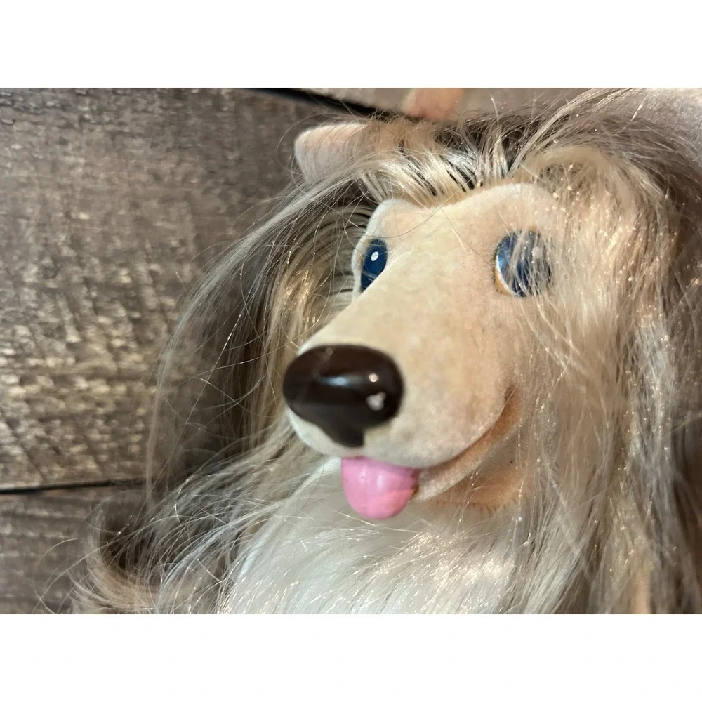 Vintage SWEETIE PUPS DOGS toy‎ figure Hasbro 1989 Collie Lassie